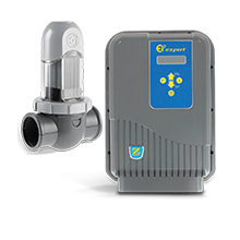 Cloradores salinos de piscinas en Sevilla.