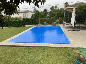 Cobertor de invernada piscina Olivar de Quintos.