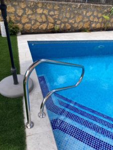 Productos de piscinas.